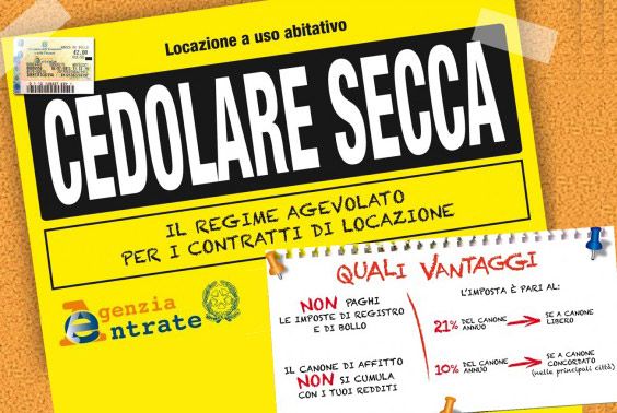 Locazioni immobiliari: cedolare secca